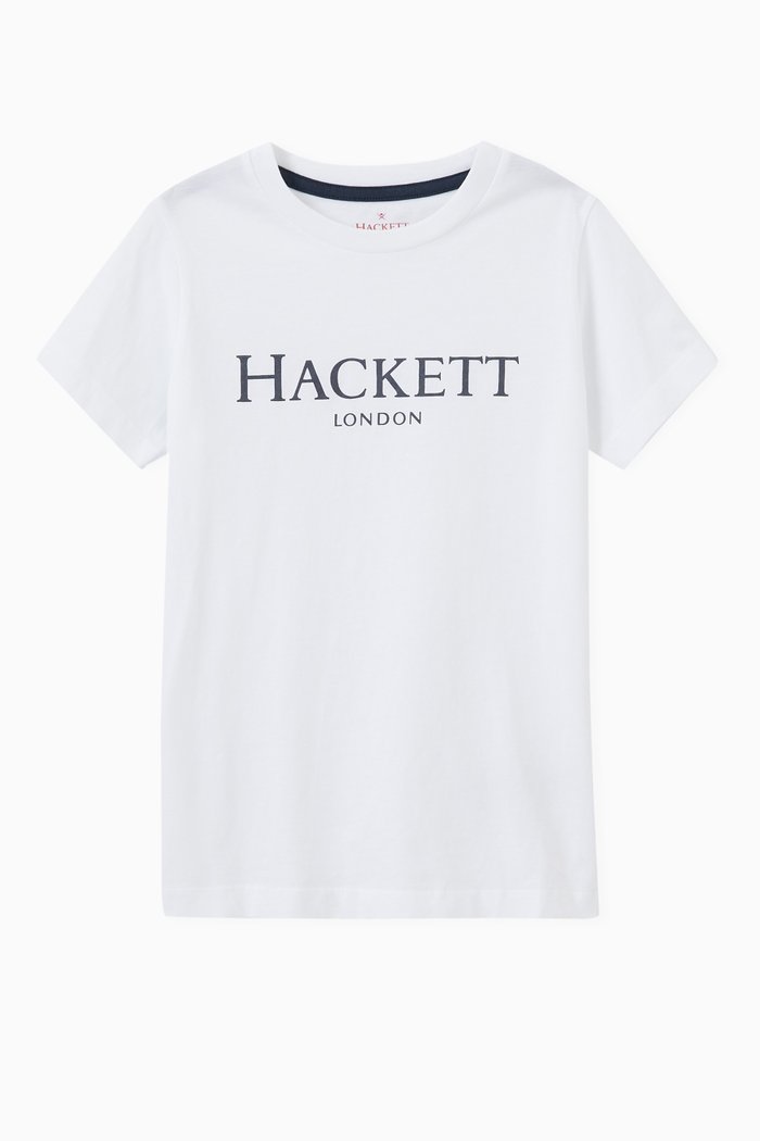 

T-Shirt in Cotton Jersey, White