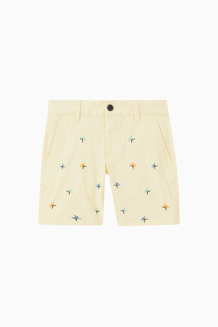 

Colourful Chino Shorts in Cotton, Yellow