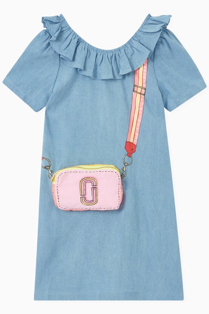 

Shift Chambray Dress, Blue