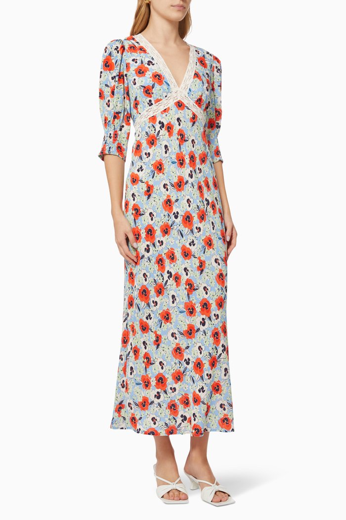 

Gemma Dress in Viscose, Multicolour