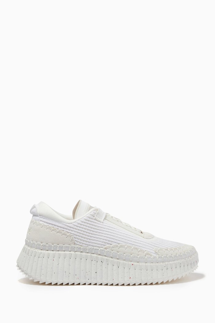 

Nama Sneaker in Recycled Mesh, White