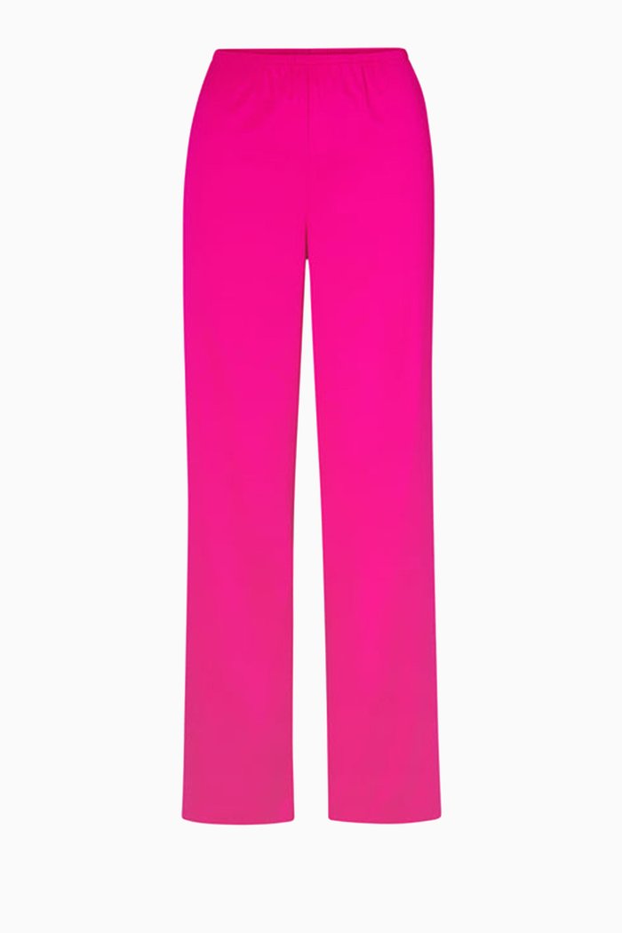 

Woven Shine Pant, Pink