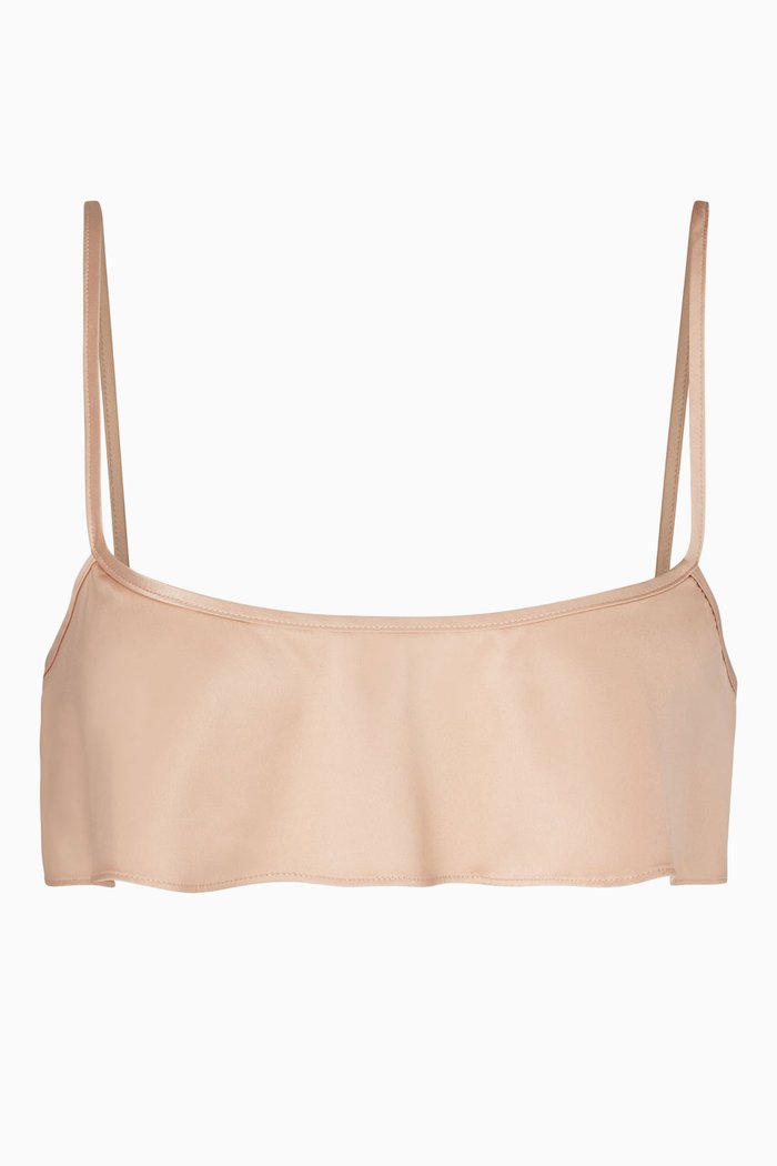 

Woven Shine Cami, Pink