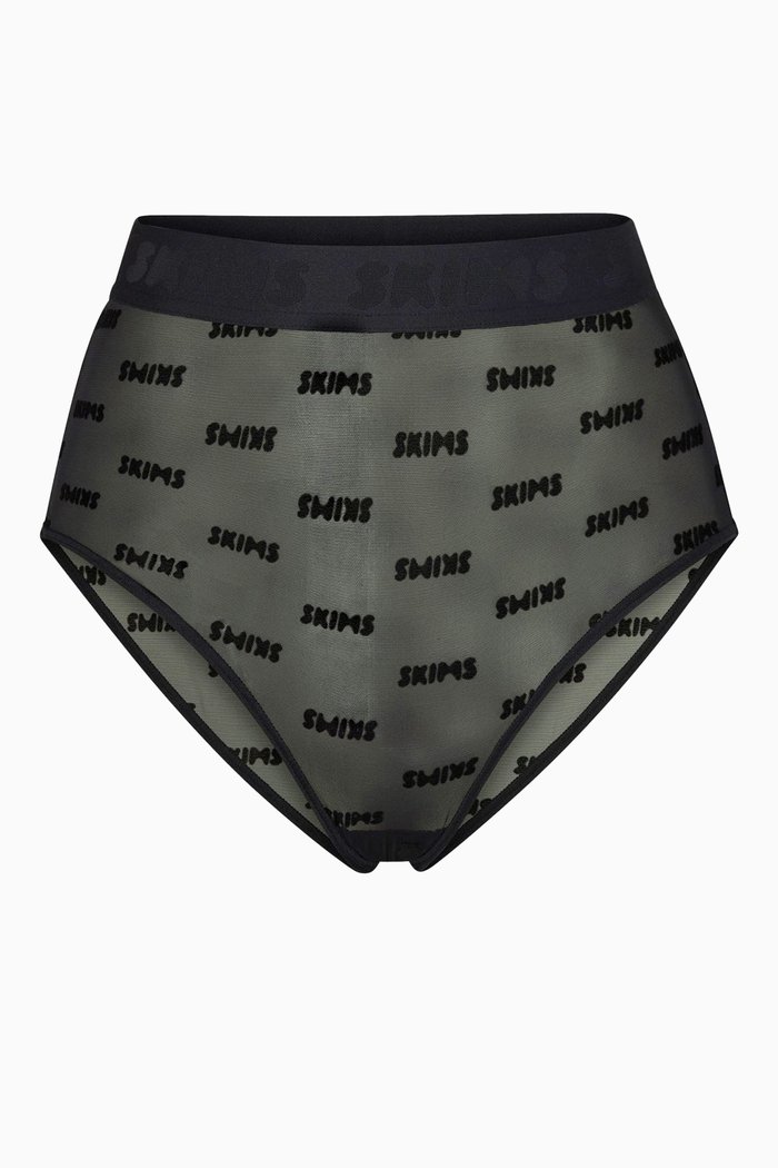 

After Hours High Waist Brief, Black
