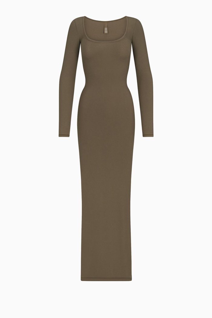 

Soft Lounge Dress in Modal Blend, Green