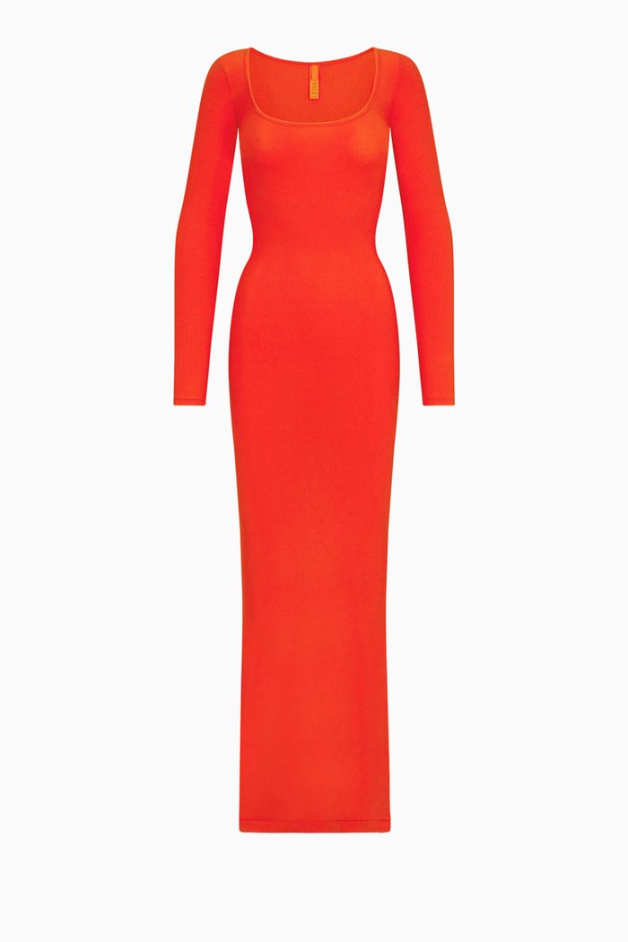 

Soft Lounge Dress in Modal Blend, Red