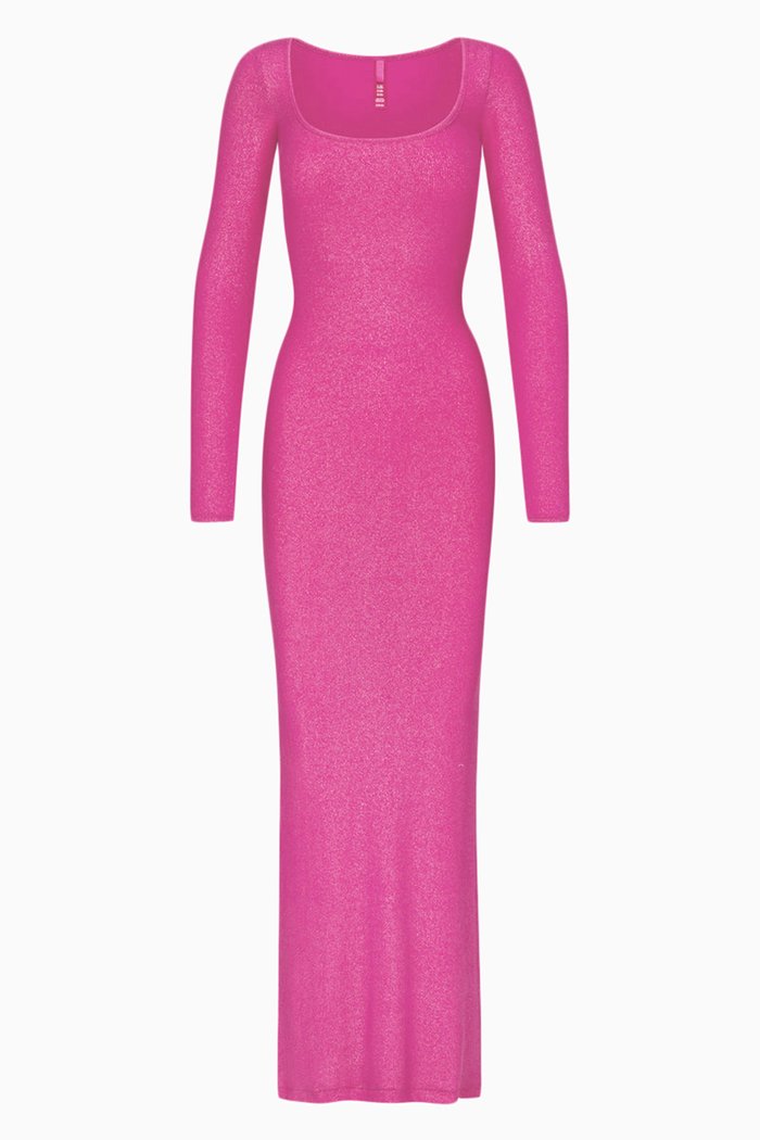 

Soft Lounge Dress in Modal Blend, Pink