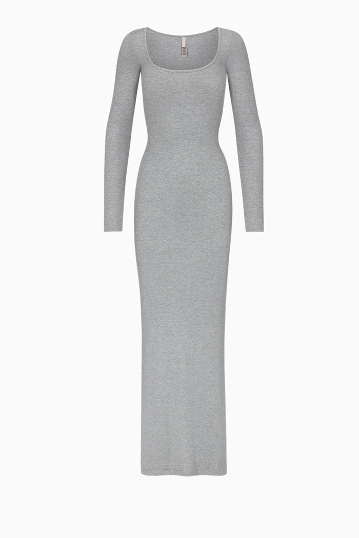 

Soft Lounge Dress in Modal Blend, Grey