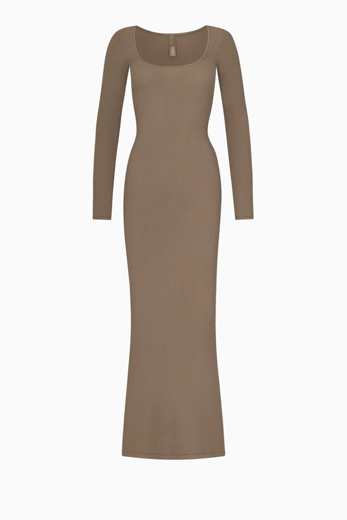

Soft Lounge Dress in Modal Blend, Black
