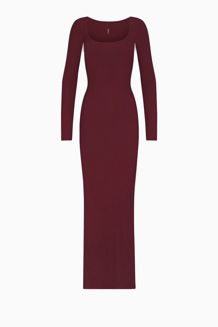 

Soft Lounge Dress in Modal Blend, Red
