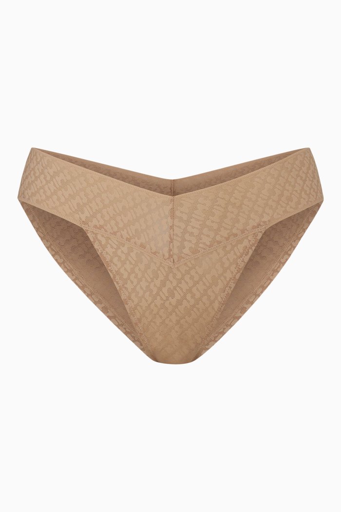 

Logo Mesh Cheeky Brief, Grey