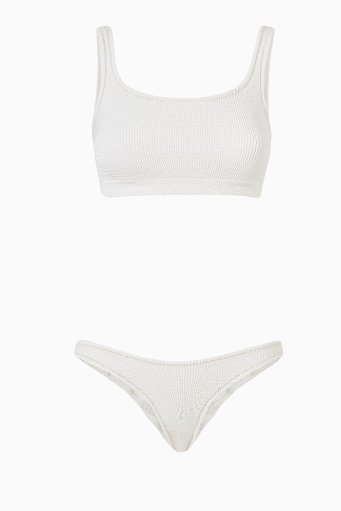 

Ginny Boobs Bikini Set, White