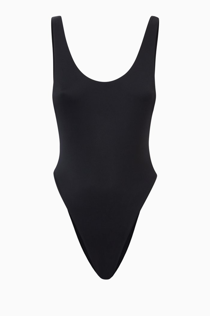 

Funky One-Piece Swimsuit, Black