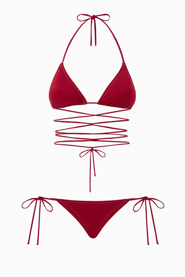 

Miami Bikini Set, Red