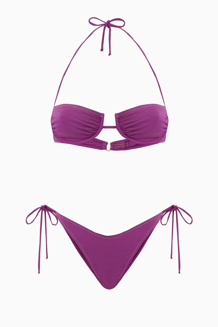 Penny Bikini Set, Purple