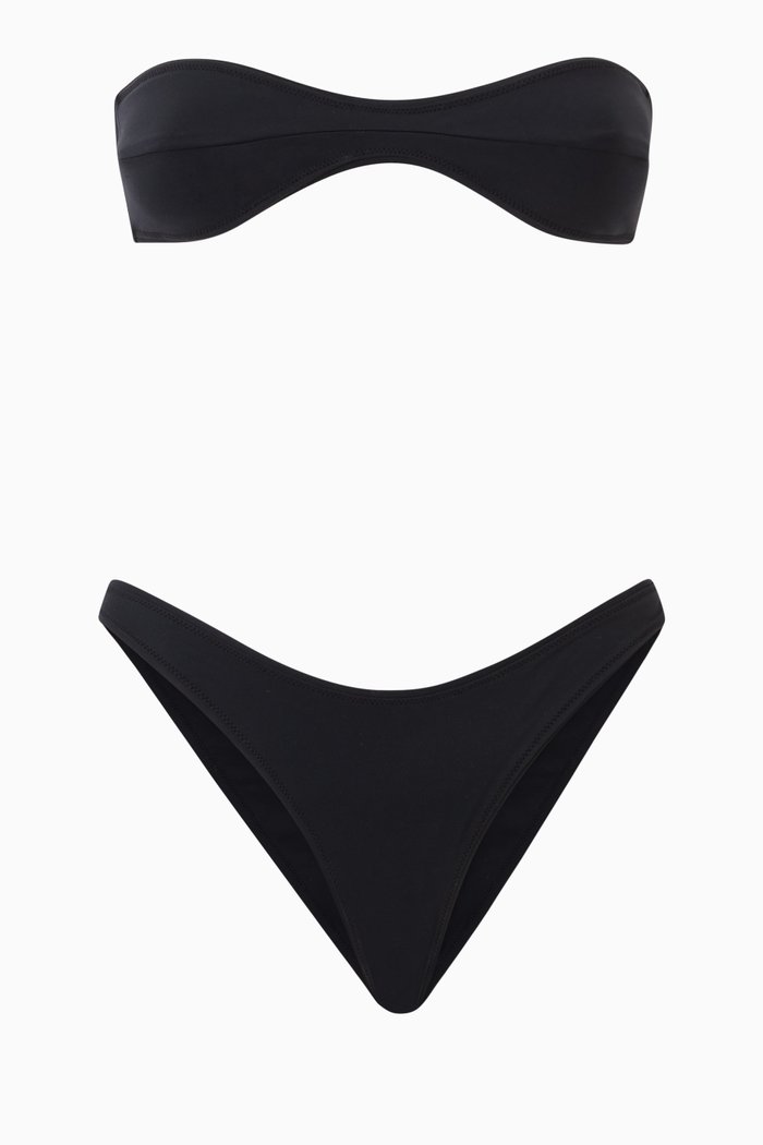 

Katia Bikini Set in Regenerated Nylon, Black