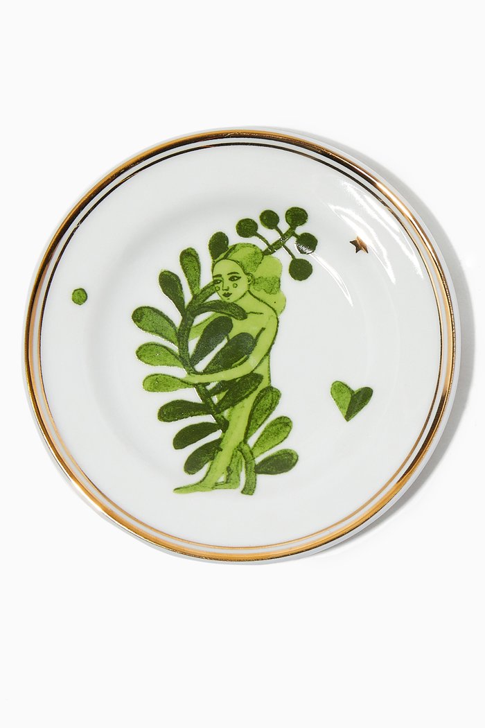 

Little Plate in Porcelain, Multicolour
