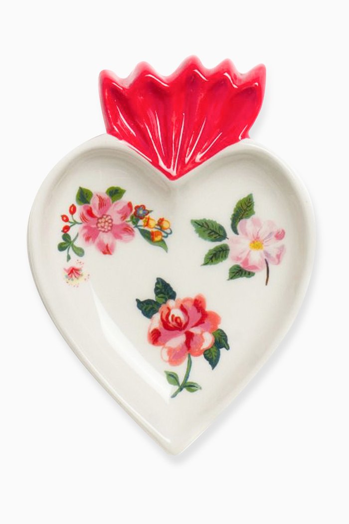 

Floral Decal Little Tray, Multicolour