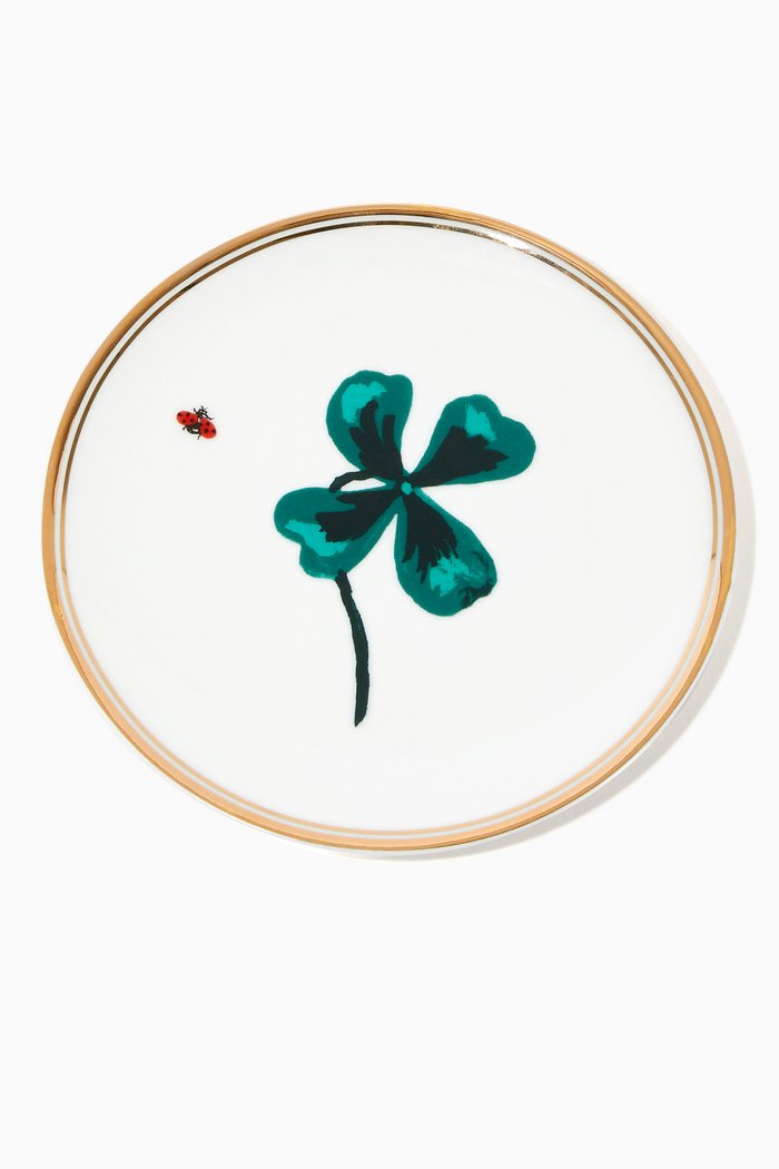 

Quadrifoglio Clover Plate, Multicolour