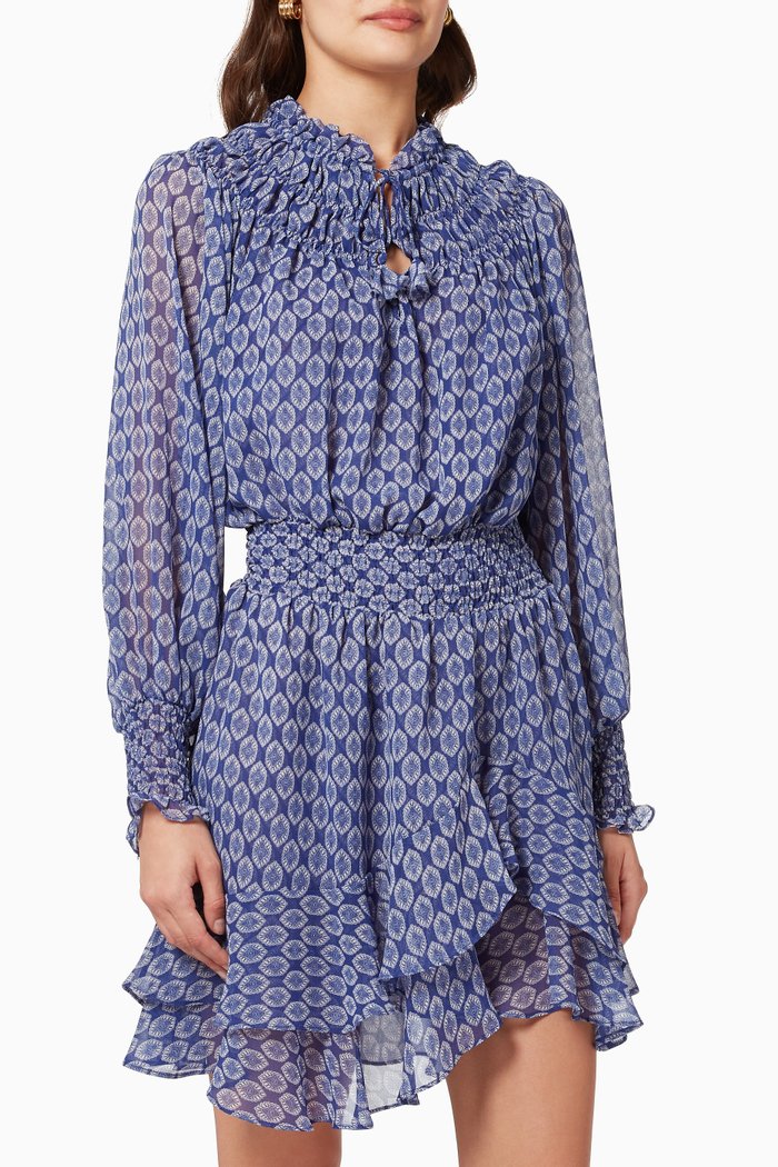 

Almaha Mini Dress, Blue