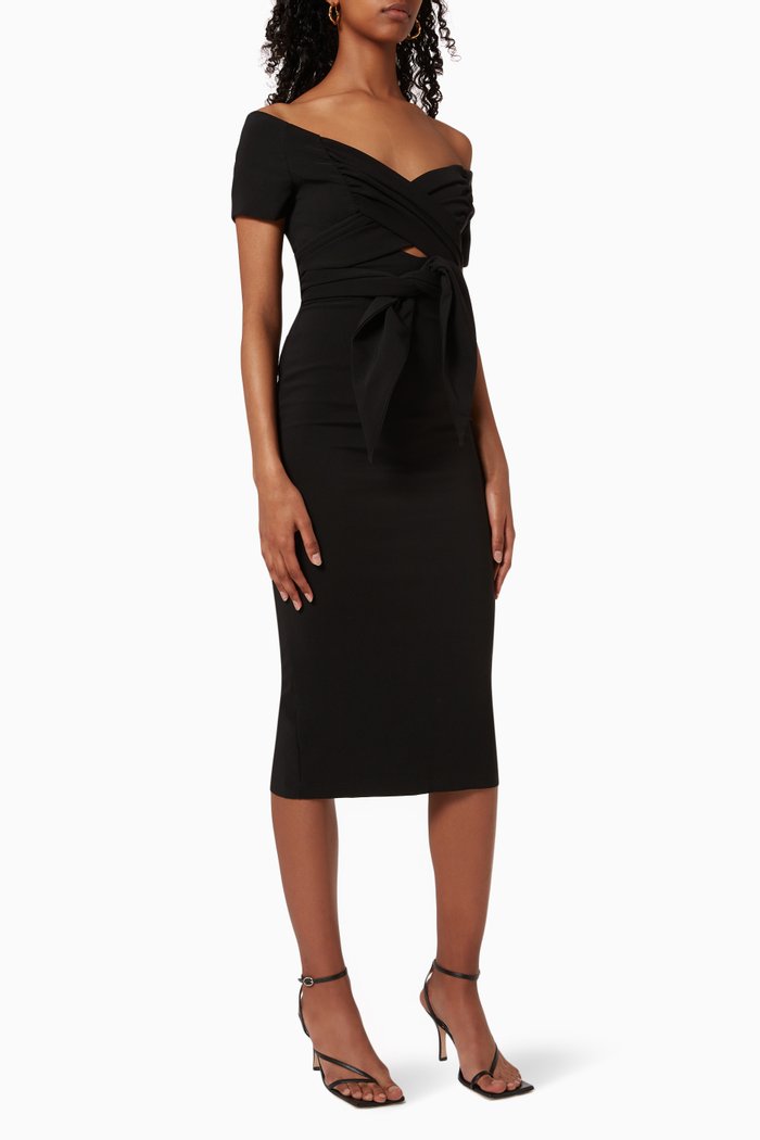

Haven Midi Dress, Black