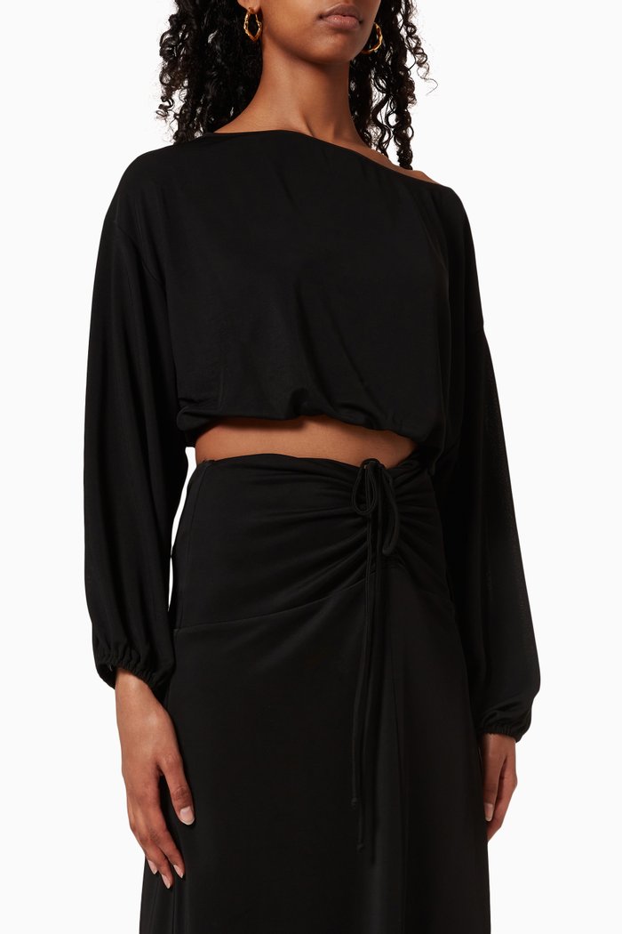 

Illusions Top, Black