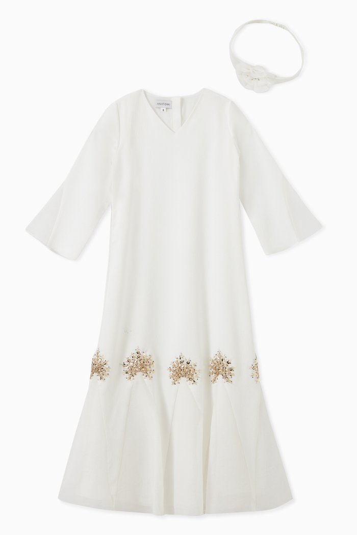 

Opal Mini Kaftan, Neutral