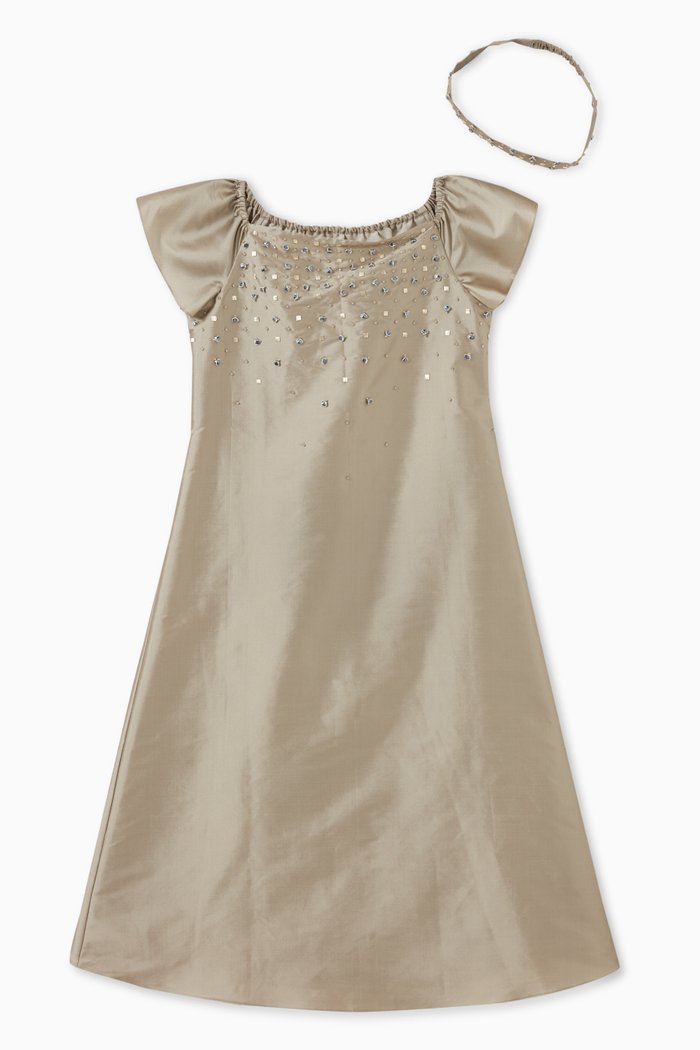 

Amber Mini Kaftan, Neutral