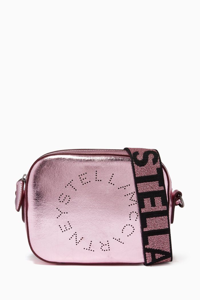Logo Camera Bag, Pink
