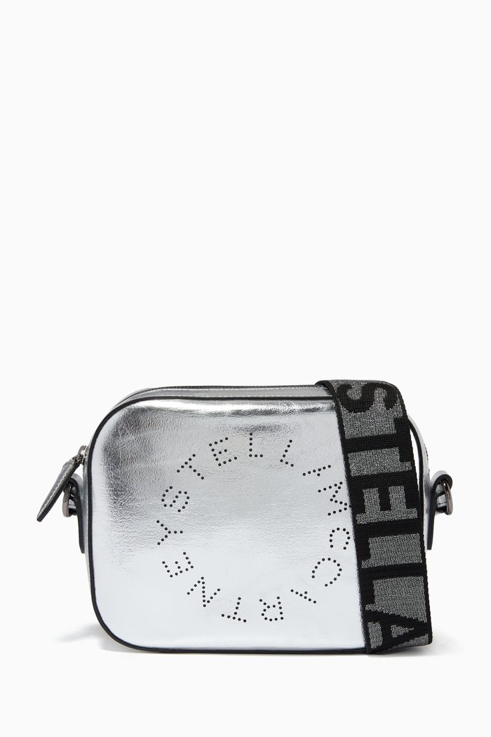 

Logo Camera Bag, Silver