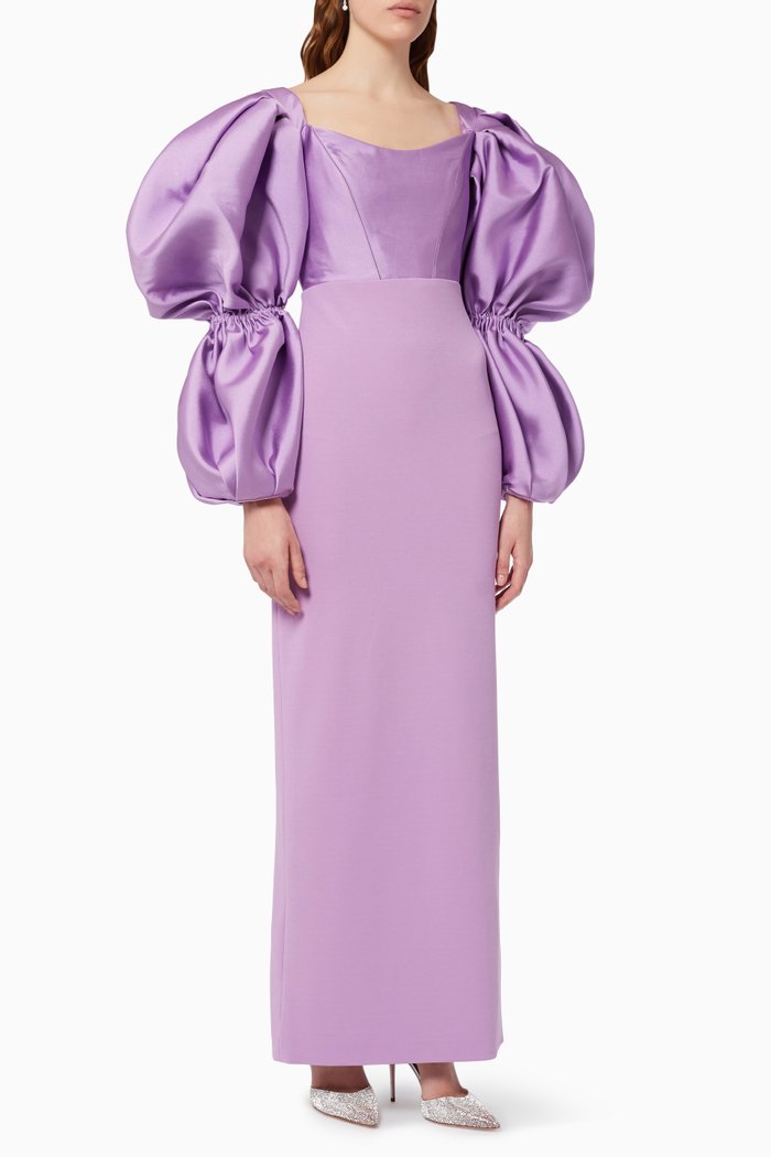 

Hedera Maxi Dress, Purple
