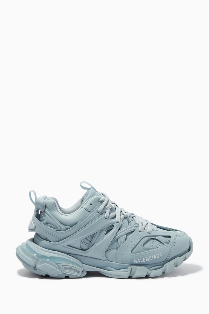 

Track Sneakers in Mesh & Nylon, Green