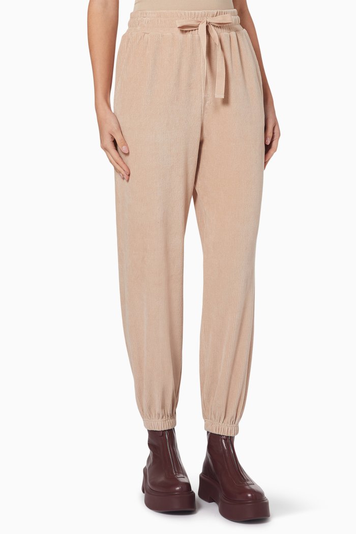 

Plush Joggers in Corduroy, Neutral