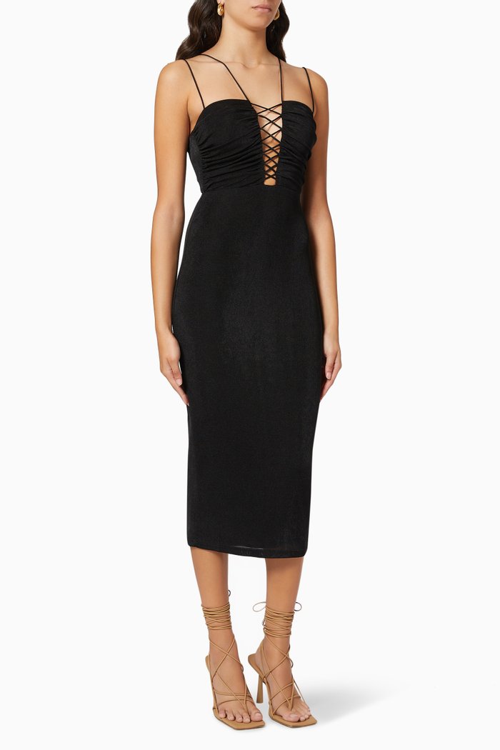 

Milan Dress in Jersey, Black