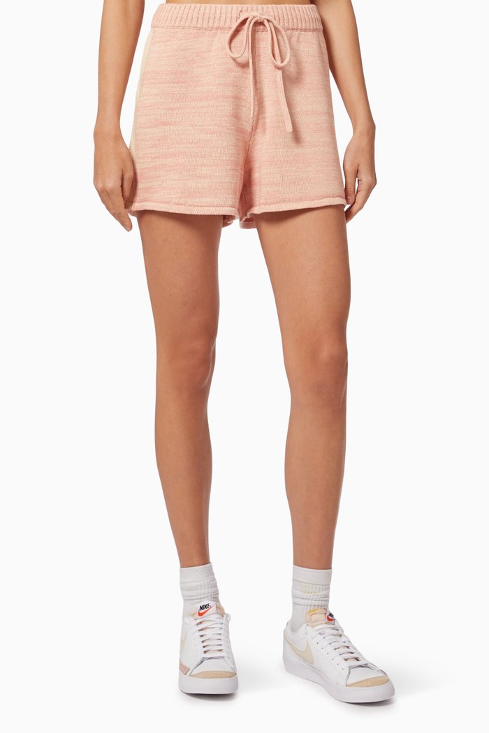 

Jasper Knit Aurora Shorts, Pink