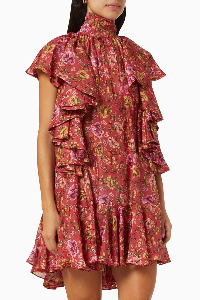 

Aster Mini Dress, Red