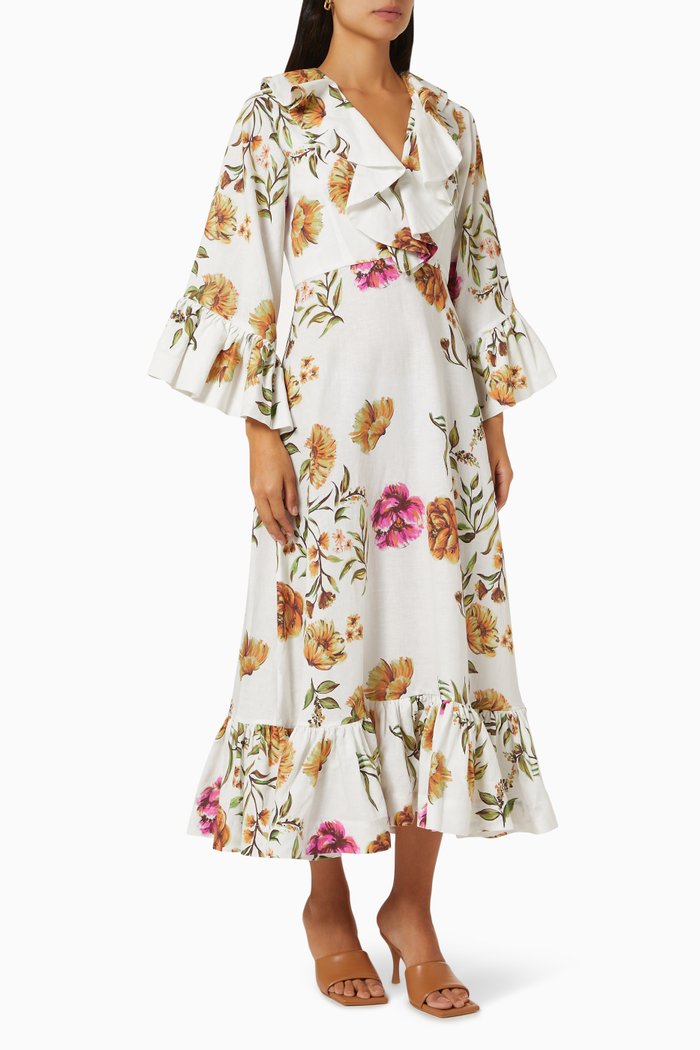 

Rose Maxi Dress, White