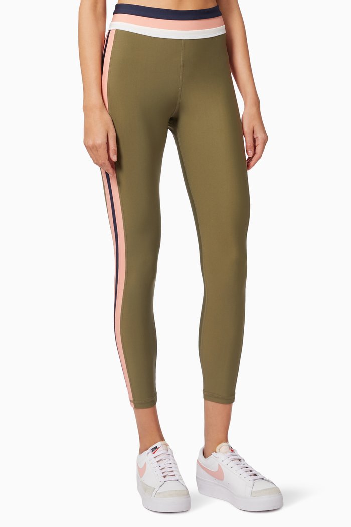 

Papillon Midi Pants, Green