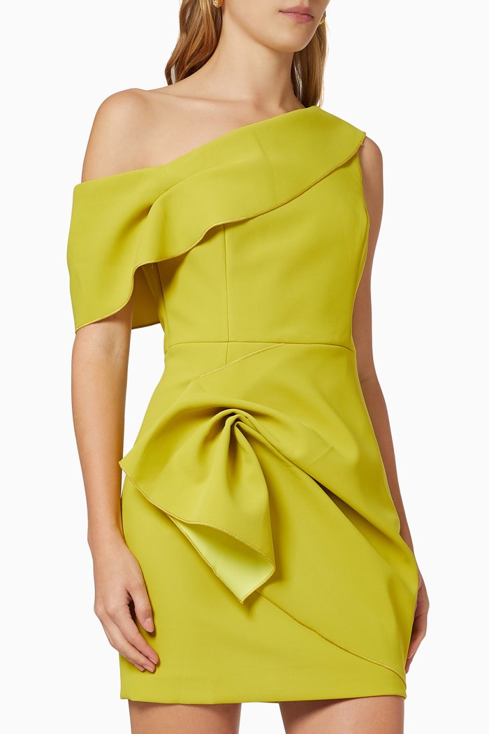 

Into The Deep Mini Dress, Green