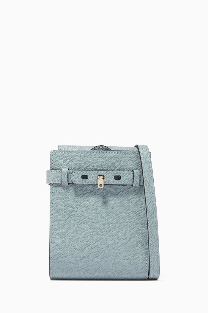 

Slim B-Tracollina Crossbody Bag, Blue