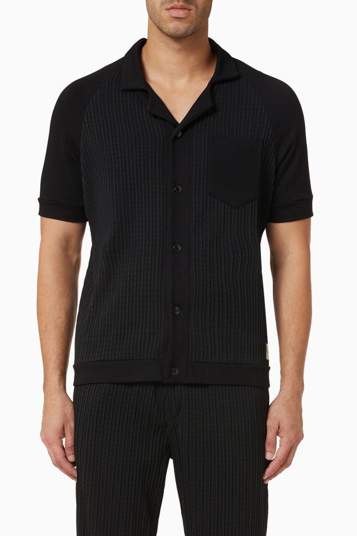 

Chase Shirt in Jersey, Black