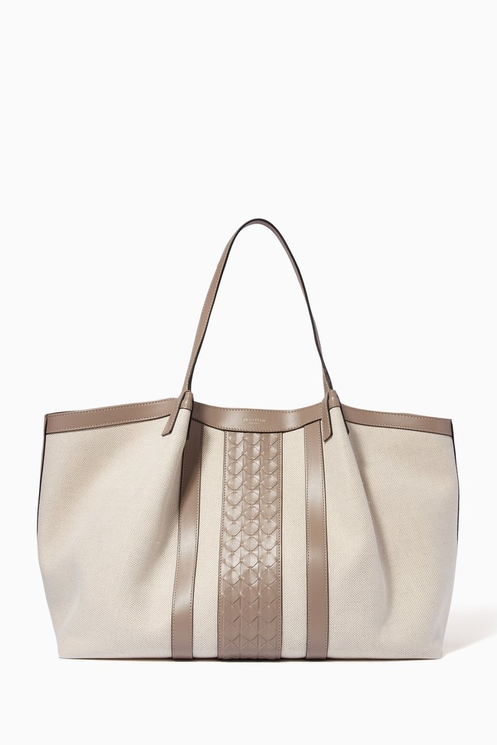 

Secret Tote Bag in Canvas, Neutral