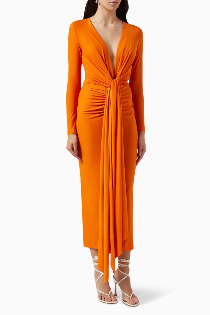 

Lorena Midi Dress, Orange