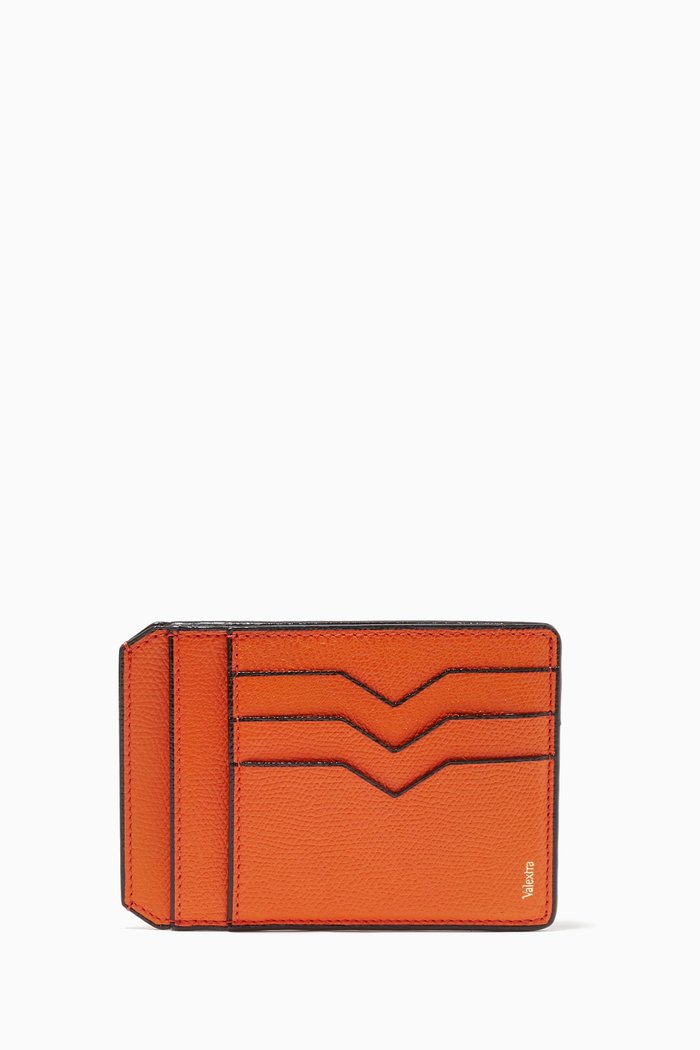 

Card Case & Document Holder, Orange