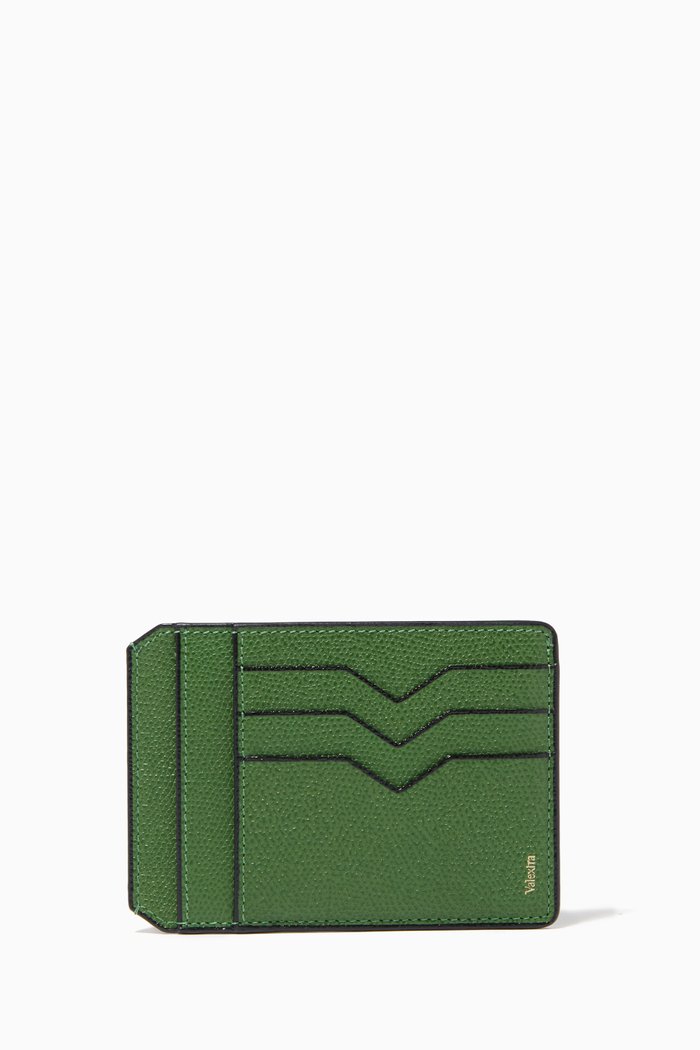 

Card Case & Document Holder, Green