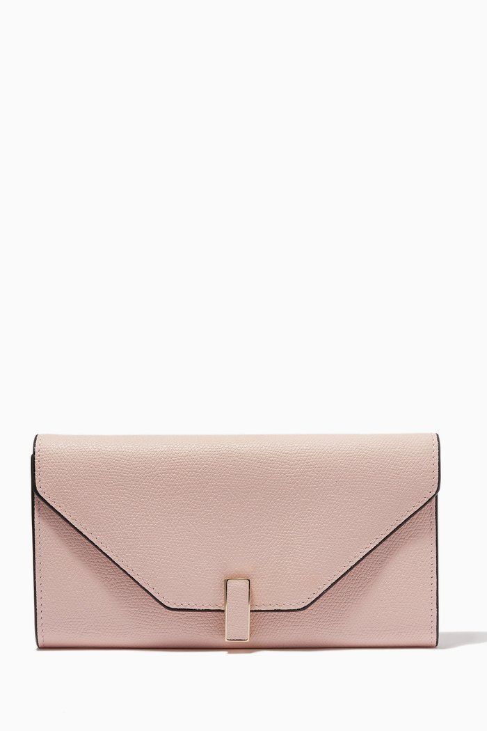 

Iside Wallet on Chain in Leather, Pink