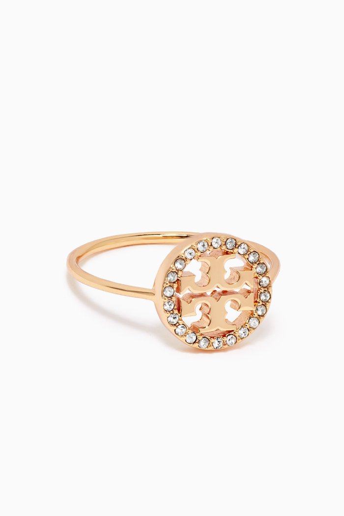 

Miller Pavé Delicate Ring in 18kt Gold-plated Brass