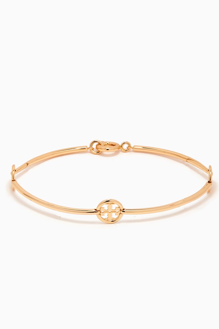 

Miller Stud Bracelet in 18kt Gold-plated Brass