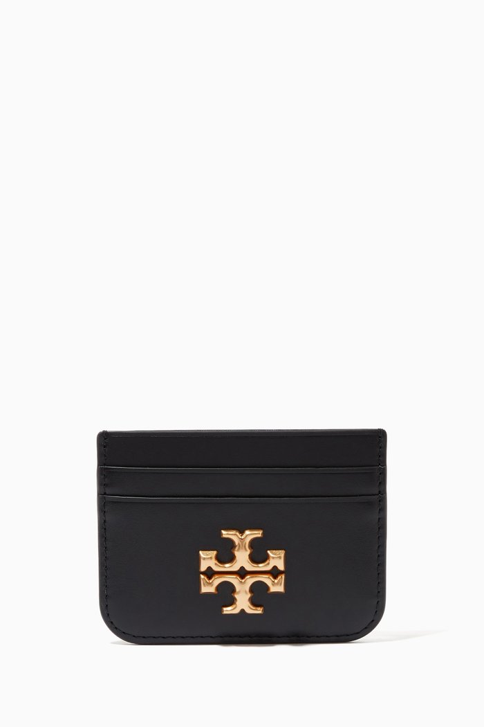 

Eleanor Card Case in Leather, Black