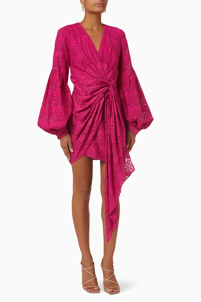 

Hanley Dress in Cotton, Pink